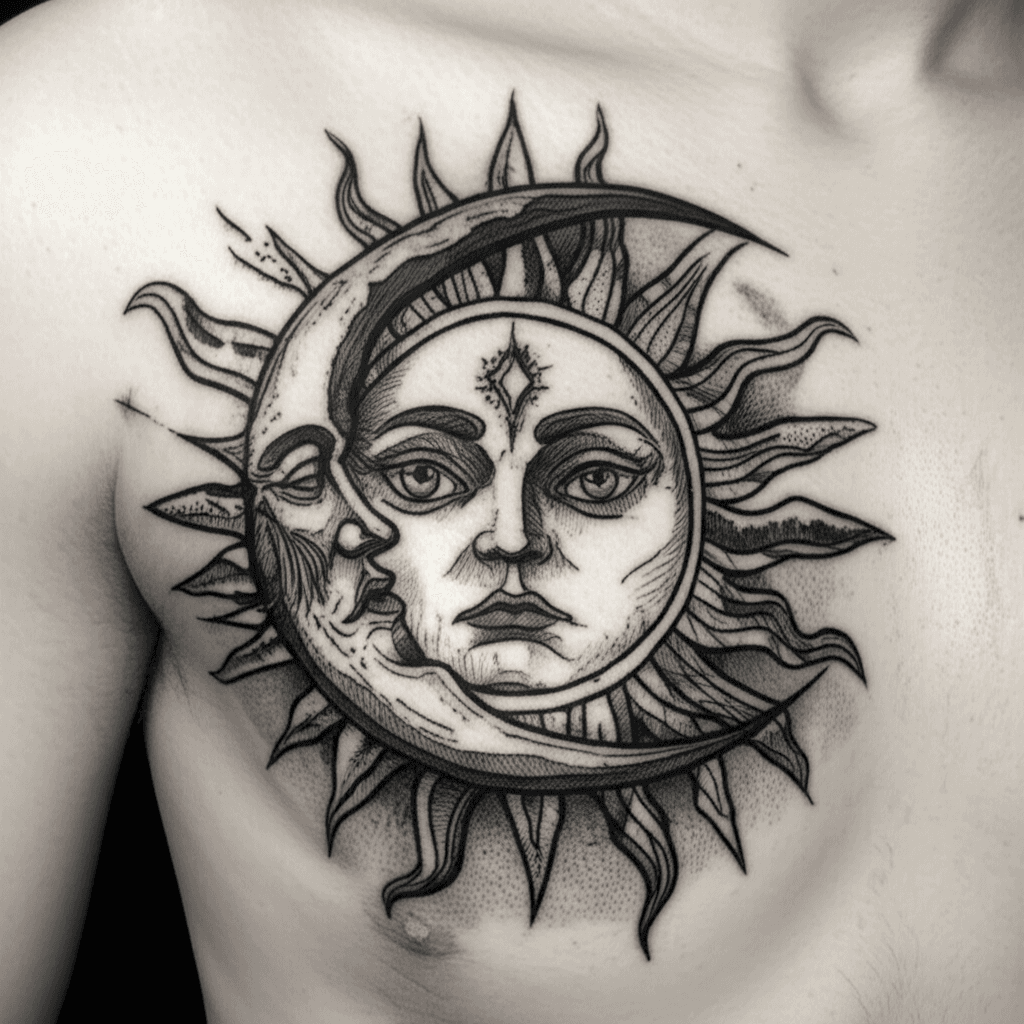 ニュートラディショナル太陽と月